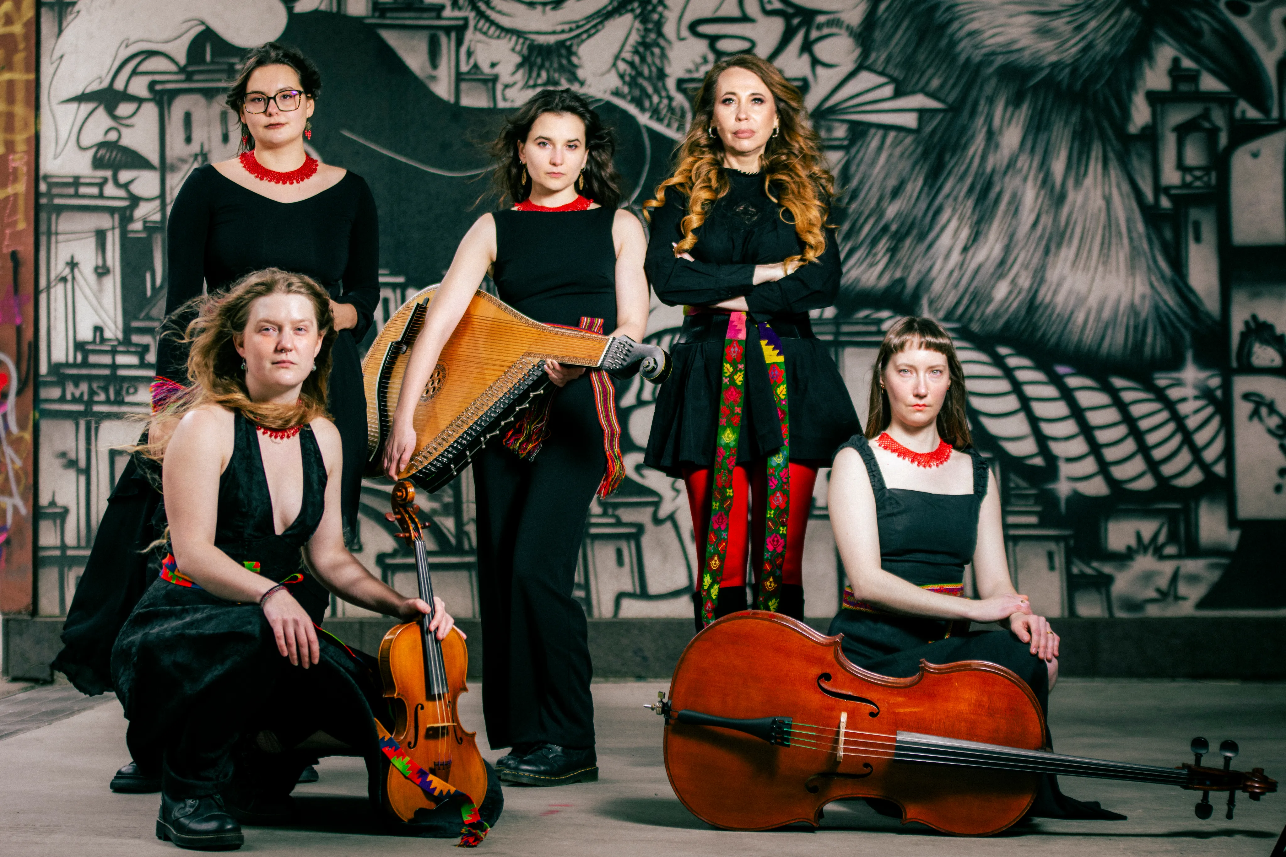 Daughters of Donbas ensemble portrait